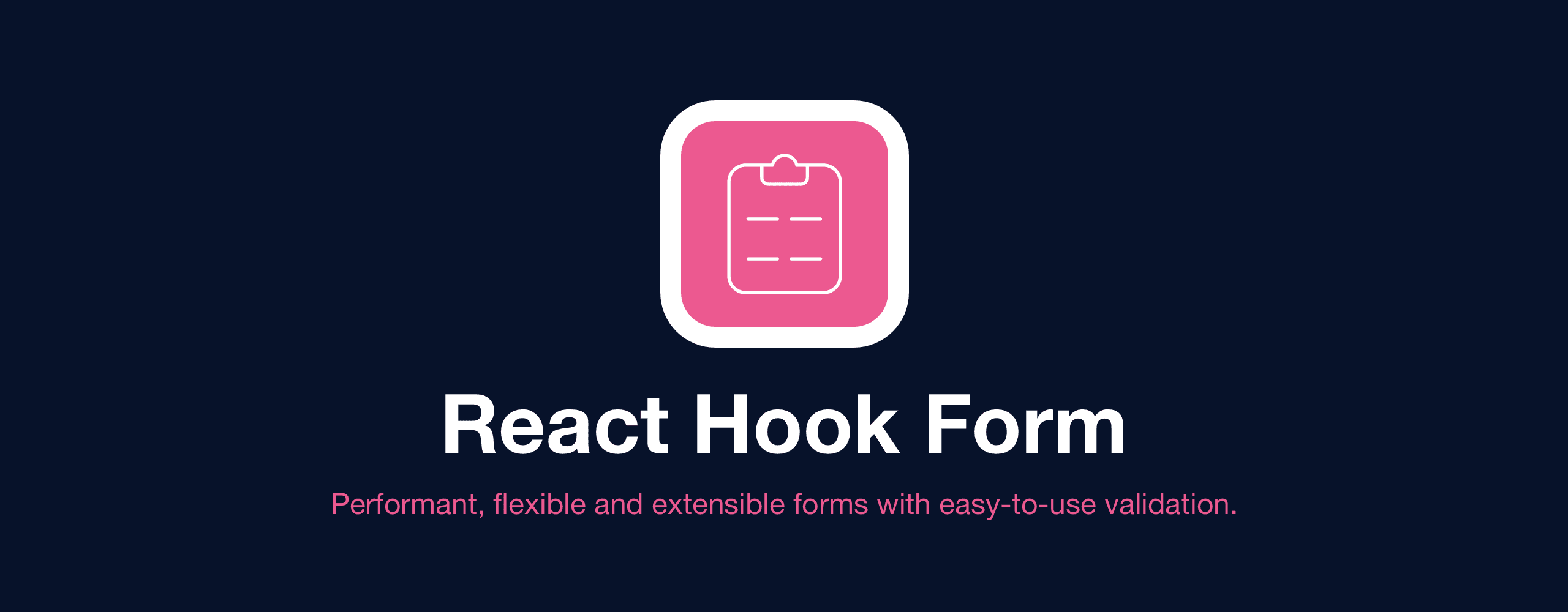 React hook form